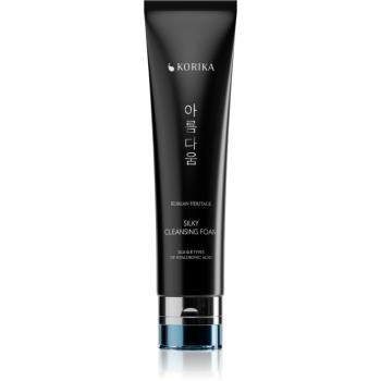 KORIKA Korean Heritage Silk & 8 Types of Hyaluronic Acid Silky Cleansing Foam čistiaca pena s hydratačným účinkom 150 ml