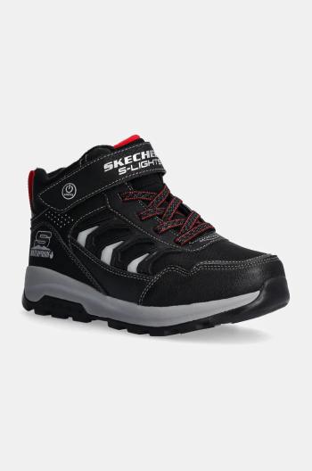 Detské zimné topánky Skechers STORM BLAZER čierna farba, 406410L