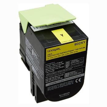 Lexmark 80C2XY0 žltý (yellow) originálny toner