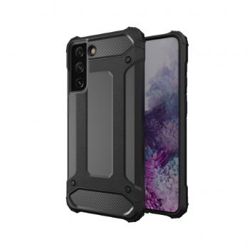 MG Hybrid Armor plastový kryt na Samsung Galaxy S21 Ultra 5G, čierny