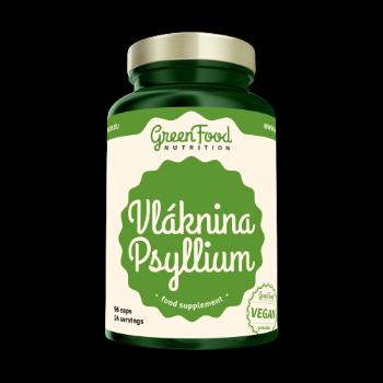 GREENFOOD NUTRITION Vláknina Psyllium 96 kapsúl