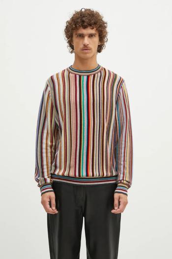 Kašmírový sveter Paul Smith tenký, M1R-904Y-N02502