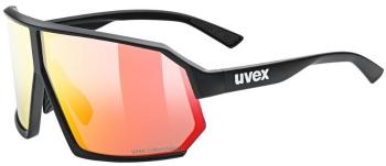 UVEX Sportstyle 237 CV Black Matt/Mirror Red Športové okuliare
