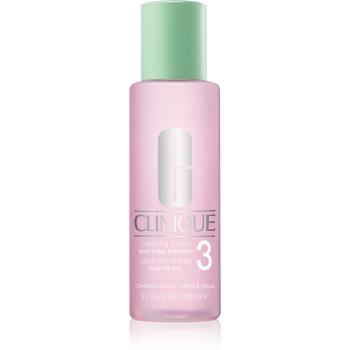 Clinique 3 Steps Clarifying Lotion 3 tonikum pre mastnú a zmiešanú pleť 200 ml