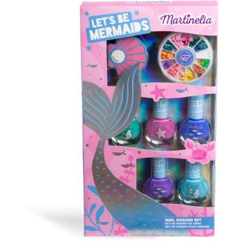 Martinelia Let´s be Mermaid Nails Design Kit szett körmökre gyermekeknek 3+