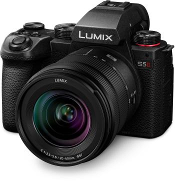 Digitális fényképezőgép Panasonic Lumix DC-S5 Mark II + Lumix S 20-60 mm f/3,5-5,6 Macro O.I.S.+ Lumix S 50 mm f1,8