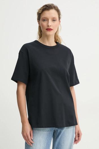 Bavlnené tričko Levi's TABOR TEE dámske, čierna farba, 001HI