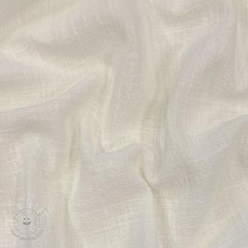 Bavlnená látka SLUB WASHED ecru