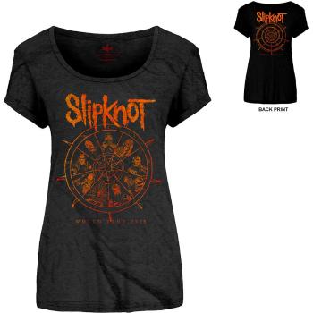 Slipknot tričko The Wheel Čierna XXL