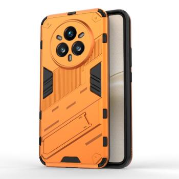 BIB Ochranný obal so stojanom pre Realme 14 Pro+ 5G oranžový