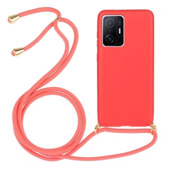 ROPE Kryt so šnúrkou Xiaomi 11T / 11T Pro červený