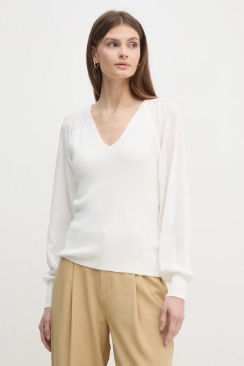 Sveter Dkny dámsky, béžová farba, tenký, P4KSBT85