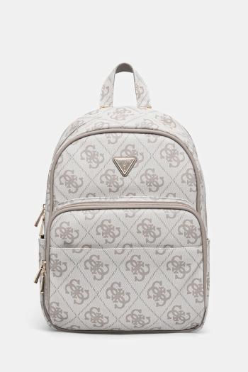 Ruksak Guess BERTA dámsky, šedá farba, veľký, vzorovaný, TWOB86 88990