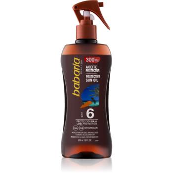 Babaria Sun Protective olej v spreji na opaľovanie SPF 6 300 ml