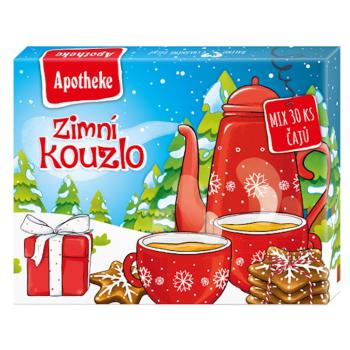 APOTHEKE Darčeková kolekcia čajov Zimné čaro 30 sáčkov