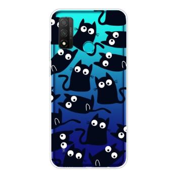 ART Silikónový kryt Huawei P Smart 2020 BLACK CAT