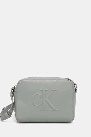 Kabelka Calvin Klein Jeans šedá farba, K60K612726