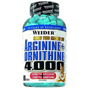 Weider Arginine + Ornithine 4000 180 kapsúl (4044782316405)