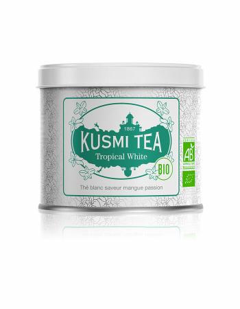 Kusmi Tea Tropical White plechová dóza 90 g