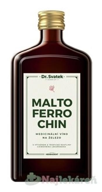 Dr.Svatek Maltoferrochin Medicinální víno 500 ml