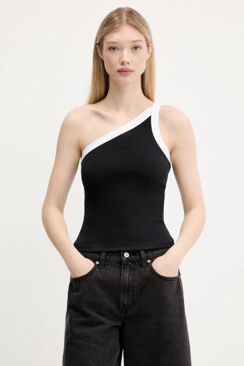 Top Abercrombie & Fitch čierna farba, KI139-5396