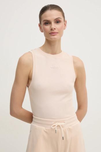 Bavlnený top Guess GELSEY béžová farba, V5RP14 KCOI1