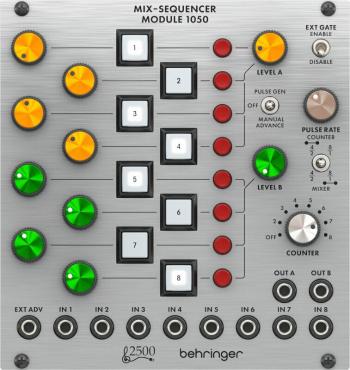 Behringer Mix-Sequencer Module 1050 Modulárny systém