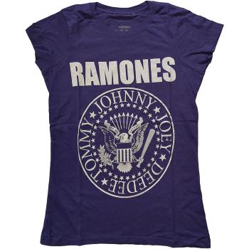 Ramones tričko Presidential Seal Fialová M