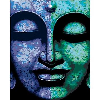 Maľovanie podľa čísel – Dvojfarebný Budha (HRAbz33214nad)