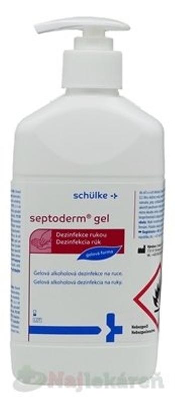 Septoderm gél dezinfekcia rúk 500ml