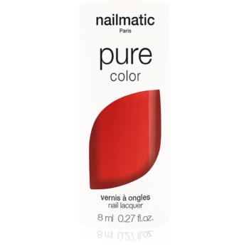 Nailmatic Pure Color lak na nechty ELLA- Rouge Corail / Coral Red 8 ml