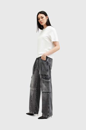 Rifle AllSaints ECHO CARGO dámske, šedá farba, W004EB