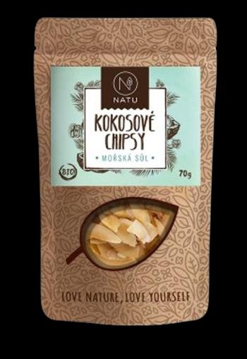 NATU Kokosové lupienky morská soľ BIO 70 g