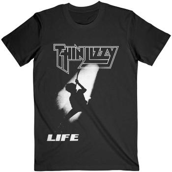 THIN LIZZY tričko Life Čierna XXL