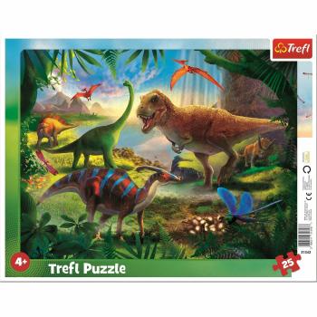 Trefl Puzzle Dinoszauruszok, 25 részes