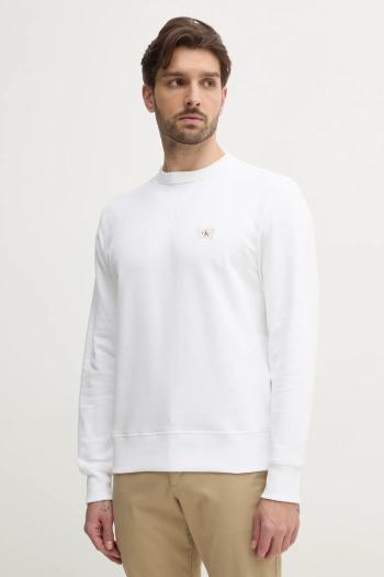 Bavlnená mikina Calvin Klein Jeans pánska, čierna farba, jednofarebná, J30J327115