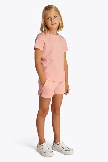 Detská súprava Tommy Hilfiger oranžová farba, KG0KG08454