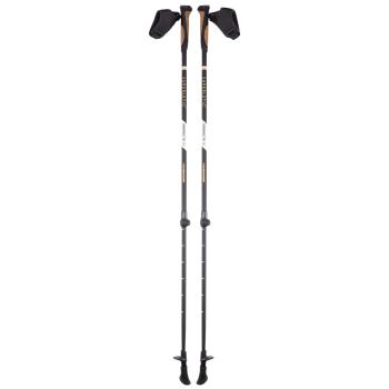 KLARFIT Oviedo TX Elite, nordic walking palice, 80 % karbón, 100 – 130 cm, korkové rukoväte