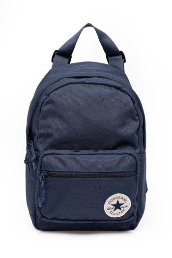 Ruksak Converse tmavomodrá farba, malý, s nášivkou, 10027677-A04