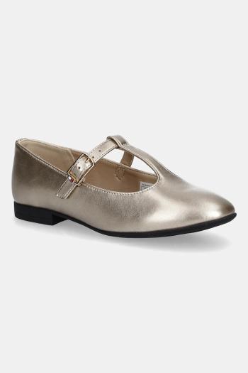 Detské balerínky Tommy Hilfiger zlatá farba, T3A3-34001