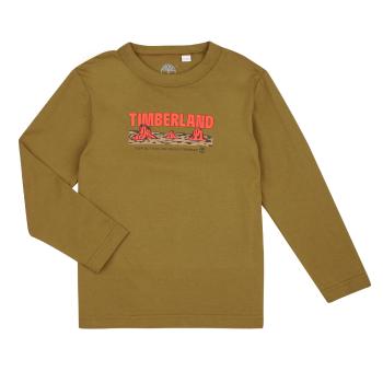 Timberland  TEE-SHIRT MANCHES LONGUES T60304/64J  Tričká s dlhým rukávom Kaki