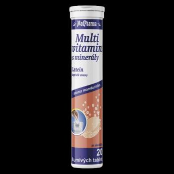 MEDPHARMA Multivitamín s minerály + Luteín 20 šumivých tabliet