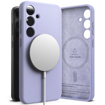 RINGKE SILICONE MAGSAFE Ochranný kryt Samsung Galaxy S24 5G LAVENDER