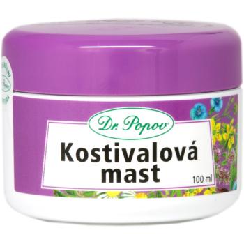 Dr. Popov Bylinné masti Kostihoj masážny krém na svaly, kĺby a väzy 100 ml