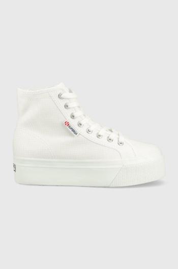 Tenisky Superga dámske, biela farba