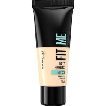 MAYBELLINE NEW YORK Fit Me! Matte & Poreless Make up 100 Warm Ivory 30 ml (3600531369330)