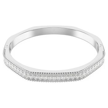 Swarovski Oslnivý pevný náramok Matrix 572062 17 cm