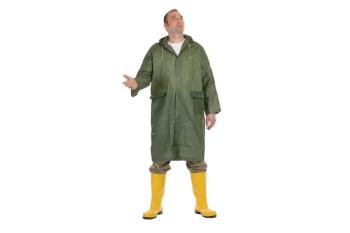 IRWELL pláštenka PVC zelená XL