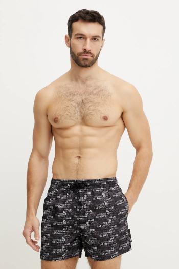 Plavkové šortky EA7 Emporio Armani čierna farba, AF13059.7M000510