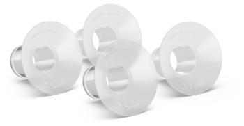 Philips Avent Hands Free Premium Plus SCF554/11 nadstavce na bradavky 15mm/17mm 4 ks